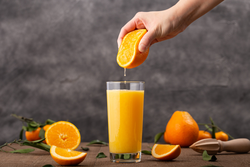 Zumo de naranja natural